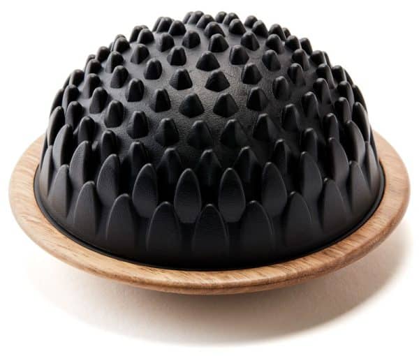 Makarlu Lotus Midnight Black on Spotted Gum
