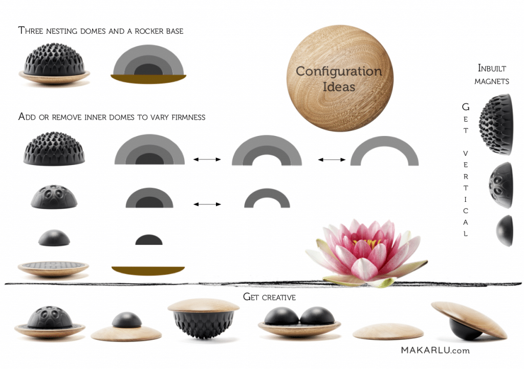 Makarlu Pilates Equipment Ideas for Use, Massage and Exercise